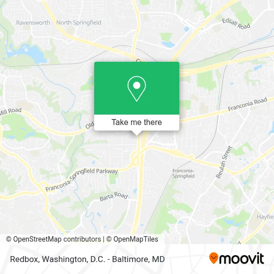 Redbox map