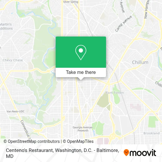 Centeno's Restaurant map