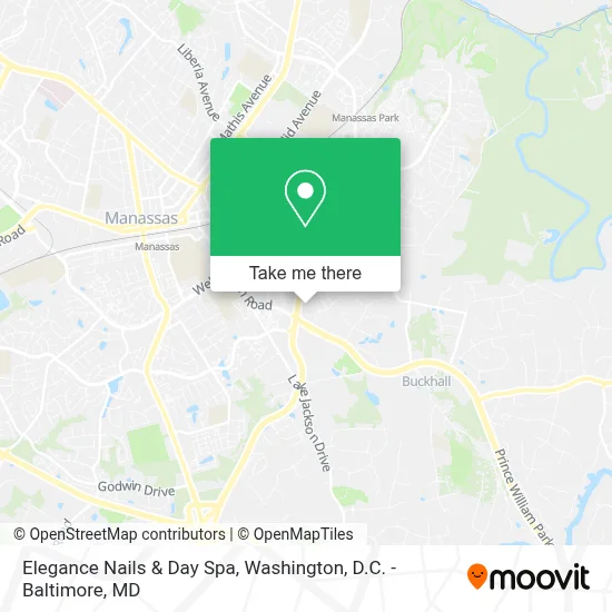 Elegance Nails & Day Spa map