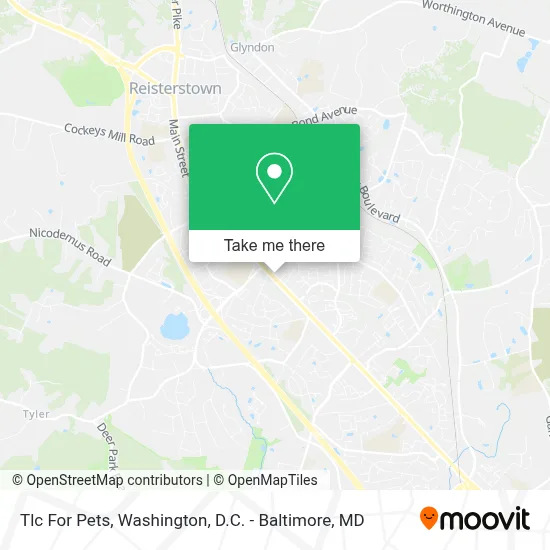 Tlc For Pets map