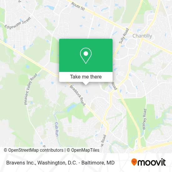 Bravens Inc. map