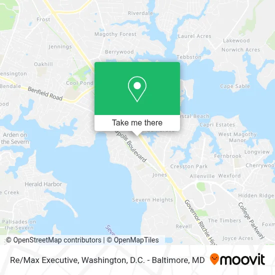 Re/Max Executive map