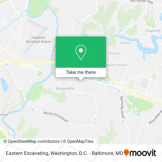 Eastern Excavating map