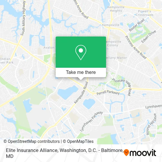Elite Insurance Alliance map