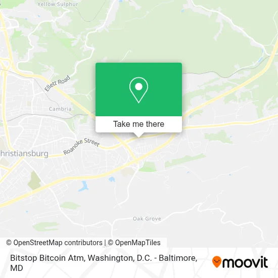 Bitstop Bitcoin Atm map