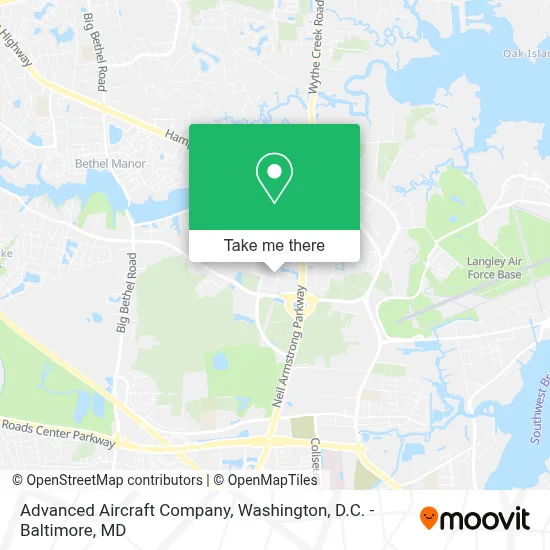 Advanced Aircraft Company map
