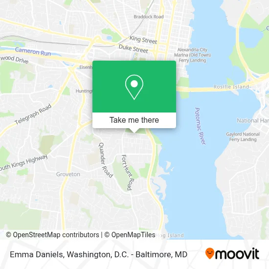 Emma Daniels map
