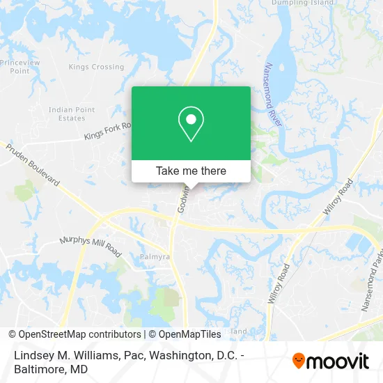 Lindsey M. Williams, Pac map
