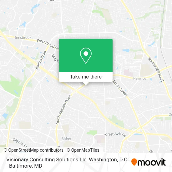 Visionary Consulting Solutions Llc map