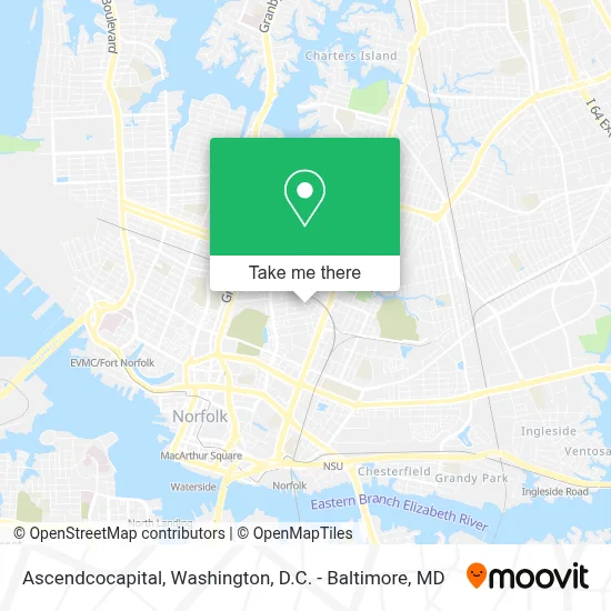 Ascendcocapital map