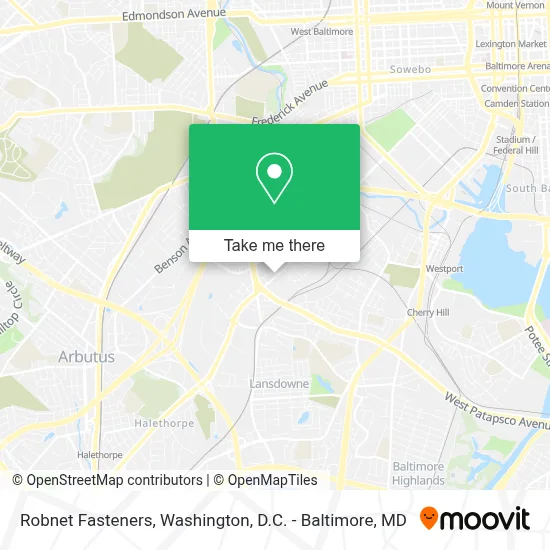 Robnet Fasteners map
