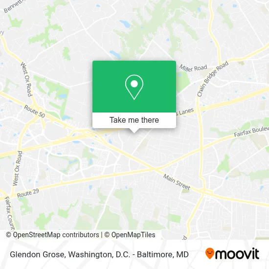 Glendon Grose map