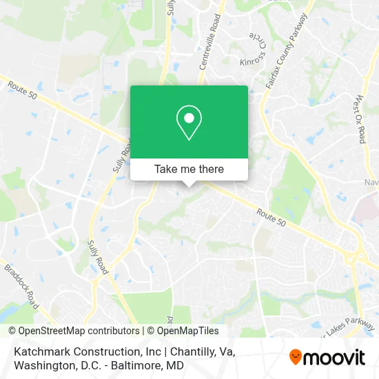 Katchmark Construction, Inc | Chantilly, Va map