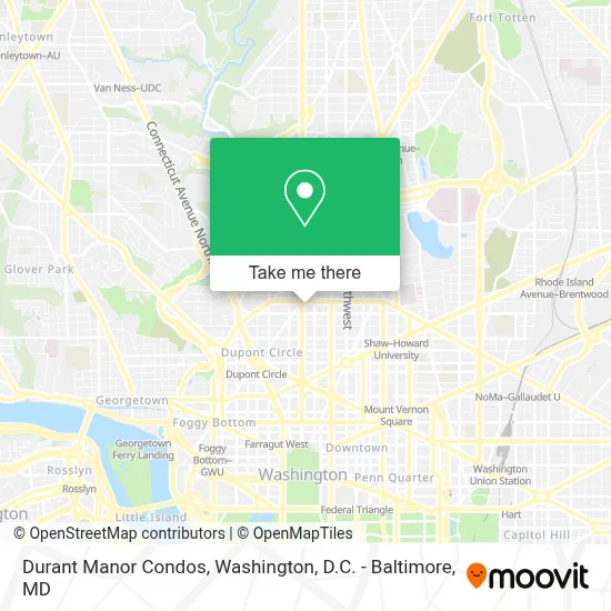 Durant Manor Condos map