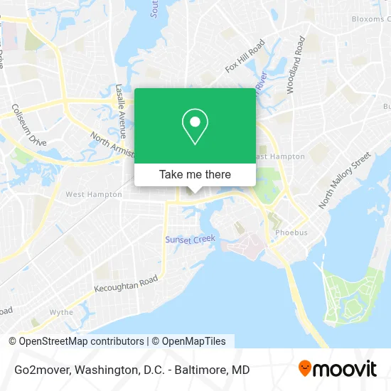 Go2mover map