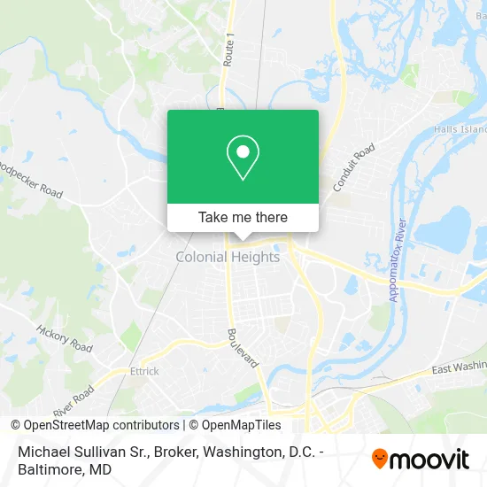 Michael Sullivan Sr., Broker map
