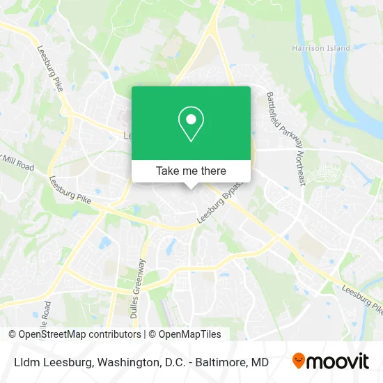 Lldm Leesburg map