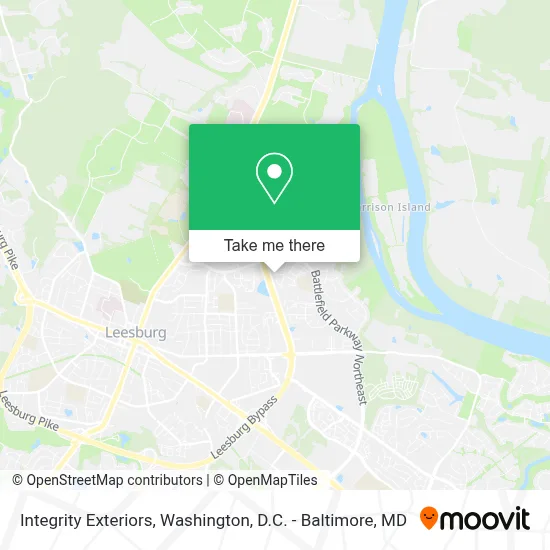 Integrity Exteriors map