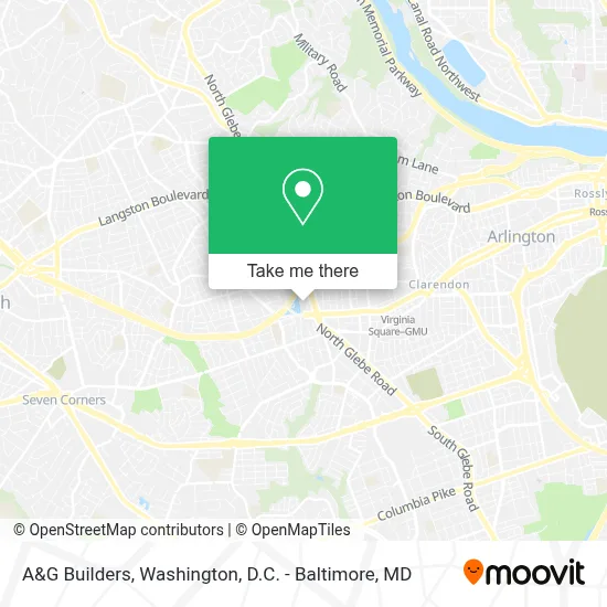 A&G Builders map