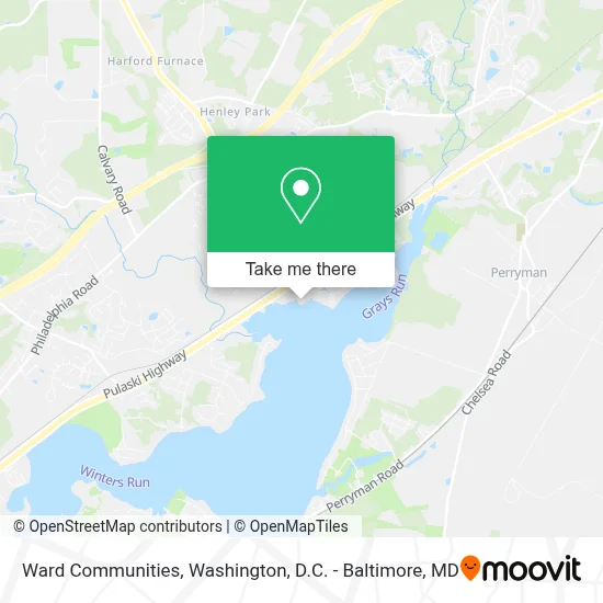 Ward Communities map