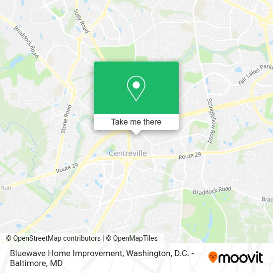 Bluewave Home Improvement map