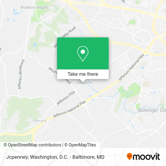 Jcpenney map