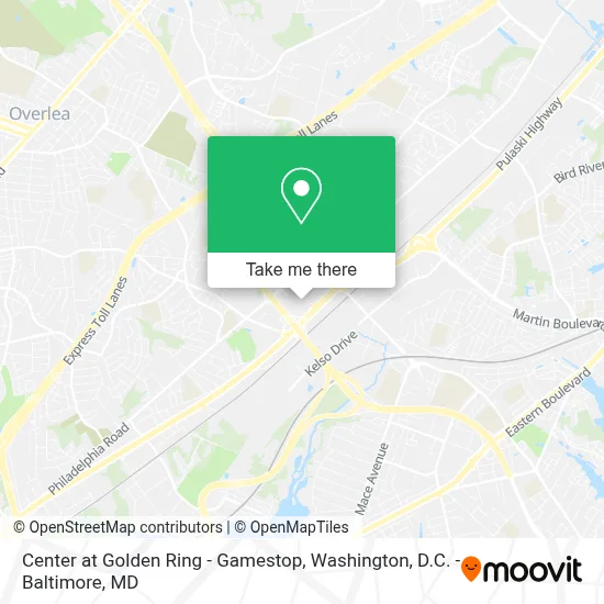 Center at Golden Ring - Gamestop map