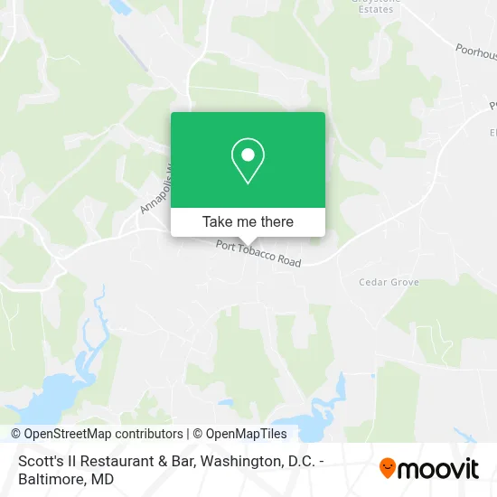 Scott's II Restaurant & Bar map