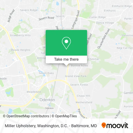 Miller Upholstery map