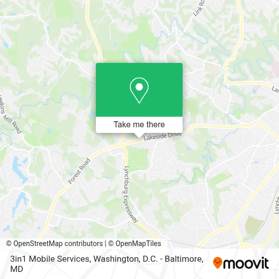 3in1 Mobile Services map