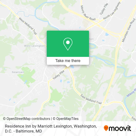 Residence Inn by Marriott Lexington map
