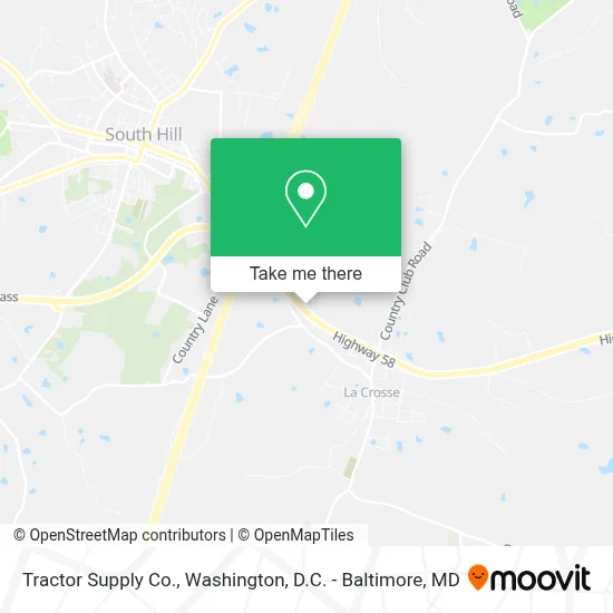 Tractor Supply Co. map