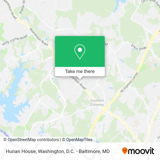 Hunan House map