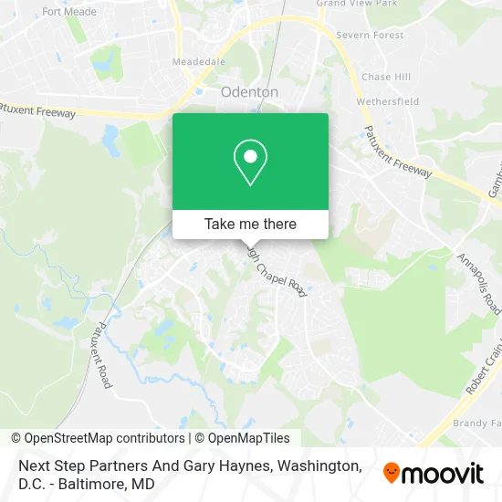 Next Step Partners And Gary Haynes map