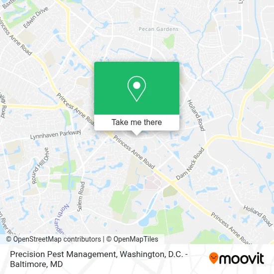 Precision Pest Management map