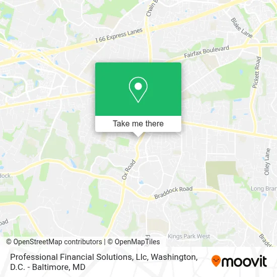 Professional Financial Solutions, Llc map