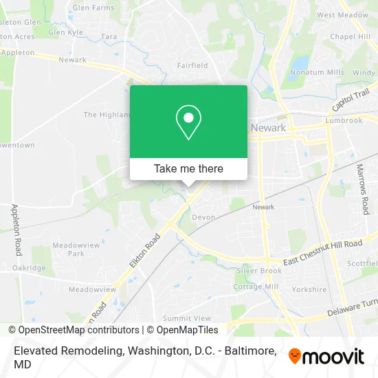 Elevated Remodeling map