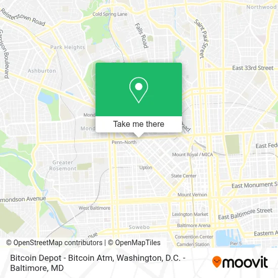 Bitcoin Depot - Bitcoin Atm map