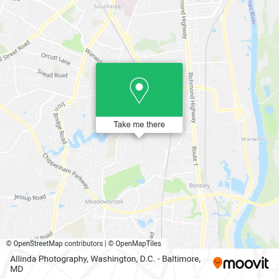 Allinda Photography map