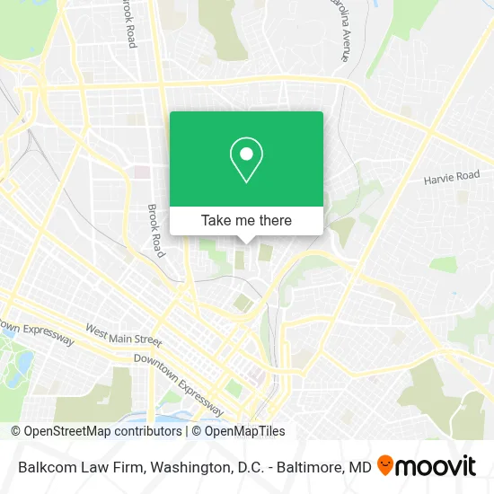 Balkcom Law Firm map