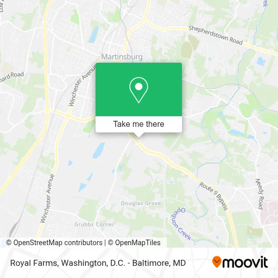 Royal Farms map