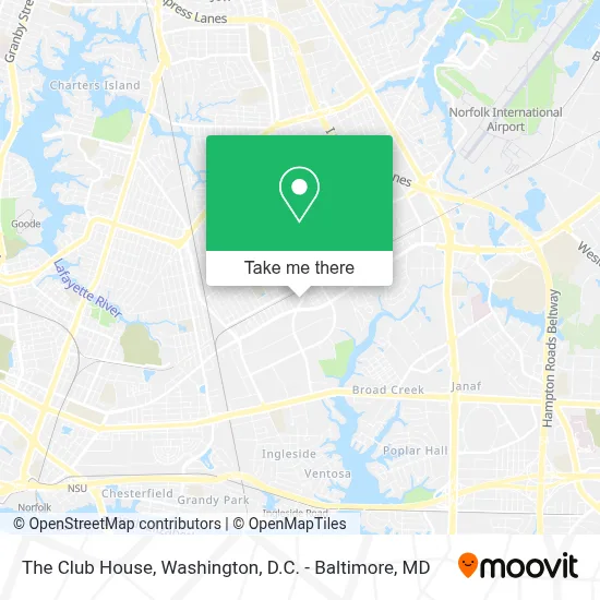 The Club House map