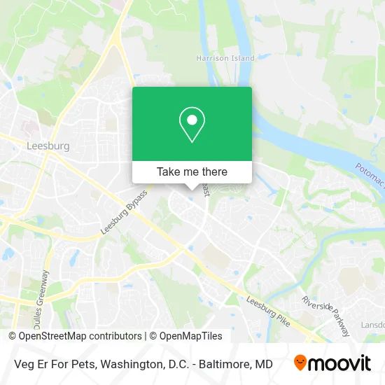 Veg Er For Pets map