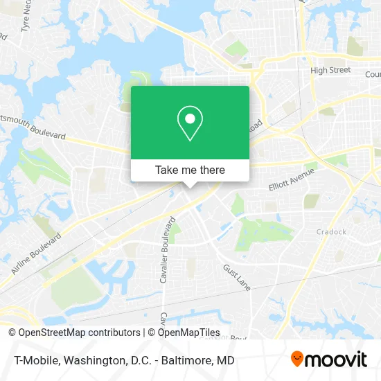 T-Mobile map