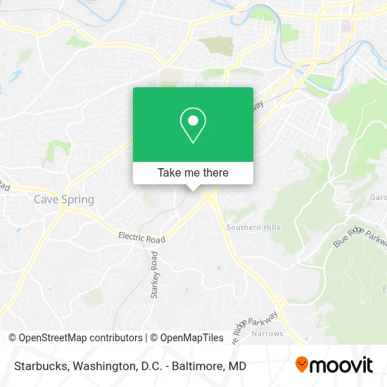 Starbucks map