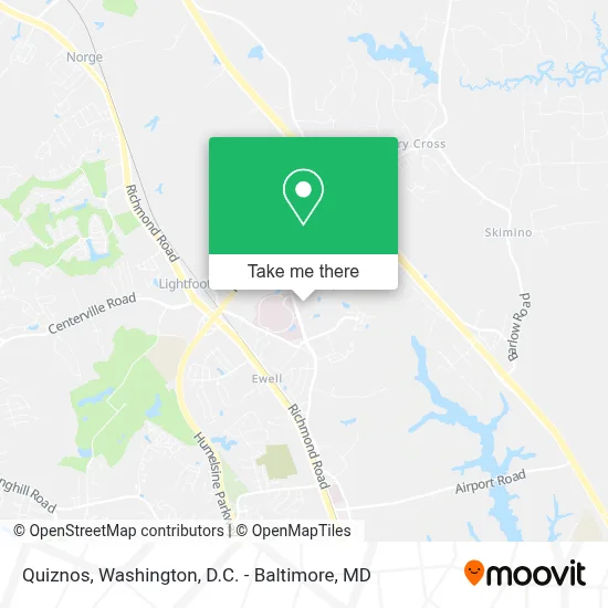 Quiznos map