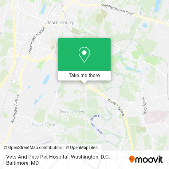 Vets And Pets Pet Hospital map