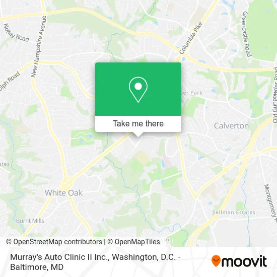 Murray's Auto Clinic II Inc. map