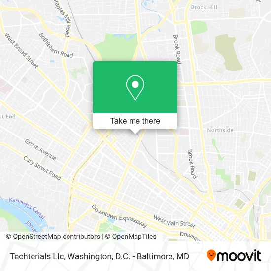 Techterials Llc map