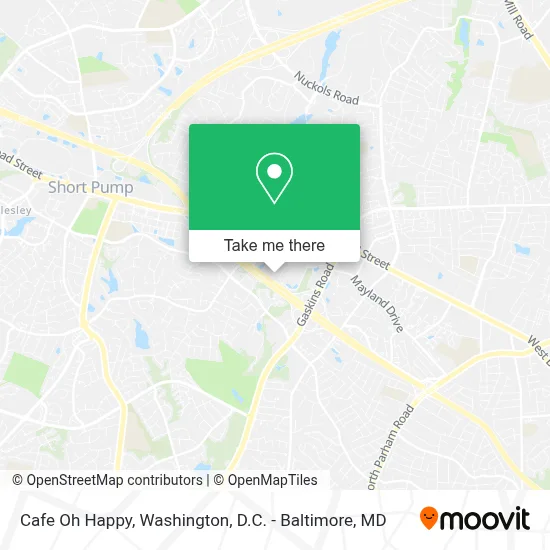 Cafe Oh Happy map